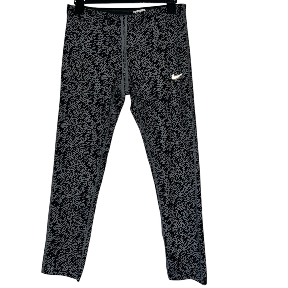 Nike Women’s Dri Fit Abstract Print Drawstring Activewear Sweat Pants Sz-M